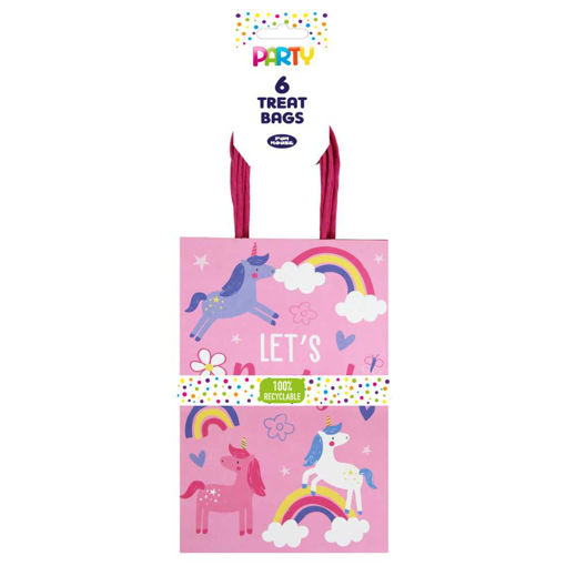 Picture of PARTY BAGS UNICORN PARTY - 6 PACK